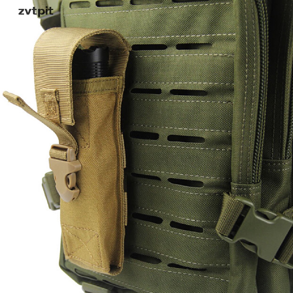 1PC Flashlight Holder Case Holster Tactical Flashlight Pouch For Camping DSF