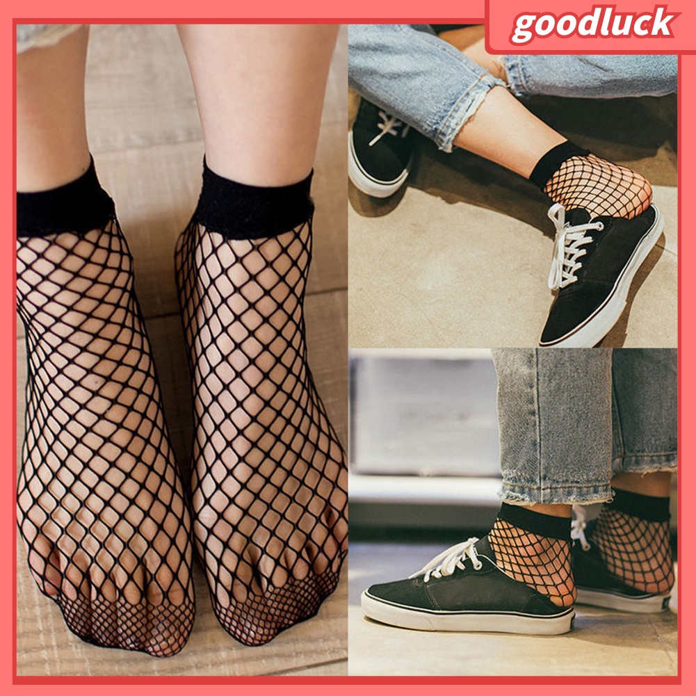 Vớ Lưới Cổ Cao Thời Trang Dành Cho Nữ