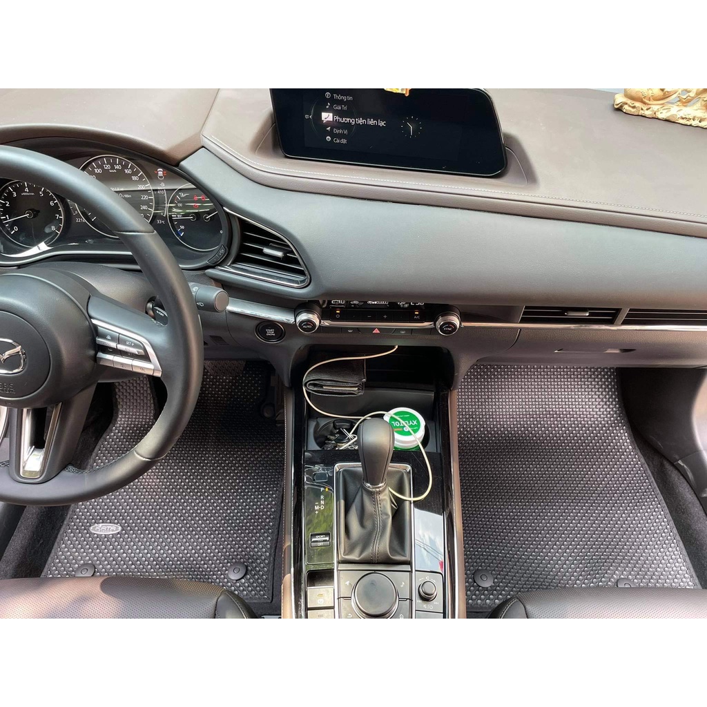 Thảm Lót Sàn Ô Tô KATA Cao Cấp Cho Xe Mazda CX30  - Không mùi, Không ẩm mốc, Dễ dàng vệ sinh