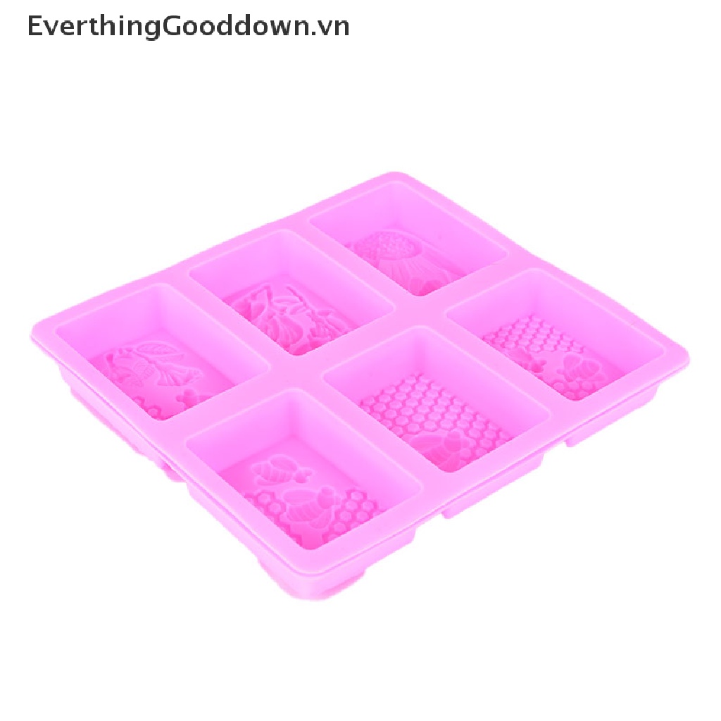 1 Khuôn Làm Xà Phòng Hình Con Ong 3d Bằng Silicone