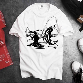Áo thun tay ngắn đủ size mẫu Đam Mê Câu Cá 06