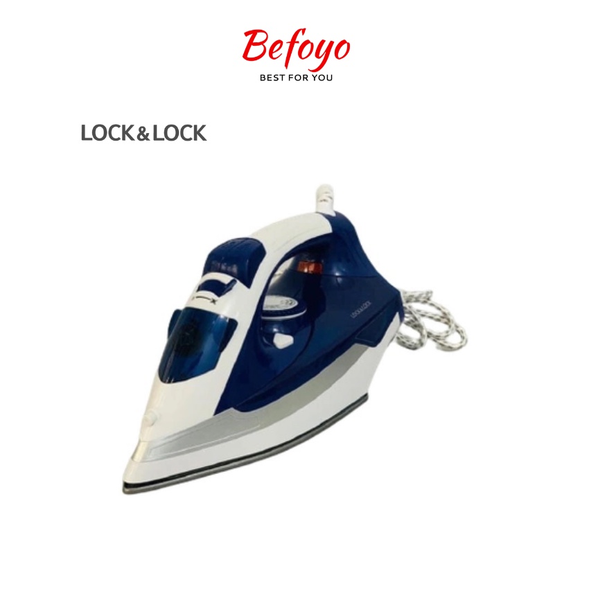 Bàn là hơi nước Lock and Lock ENI146 - Bàn ủi hơi nước cầm tay Lock&Lock quà tặng của Vinamilk 2200W - bảo hành 12 tháng