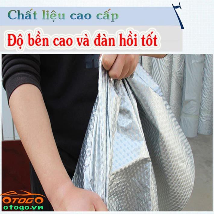 Bạt Phủ Xe Ô tô Bán Tải Cao Cấp Hàng Loại 1 Dập Vân Trắng Nhôm Cách Nhiệt