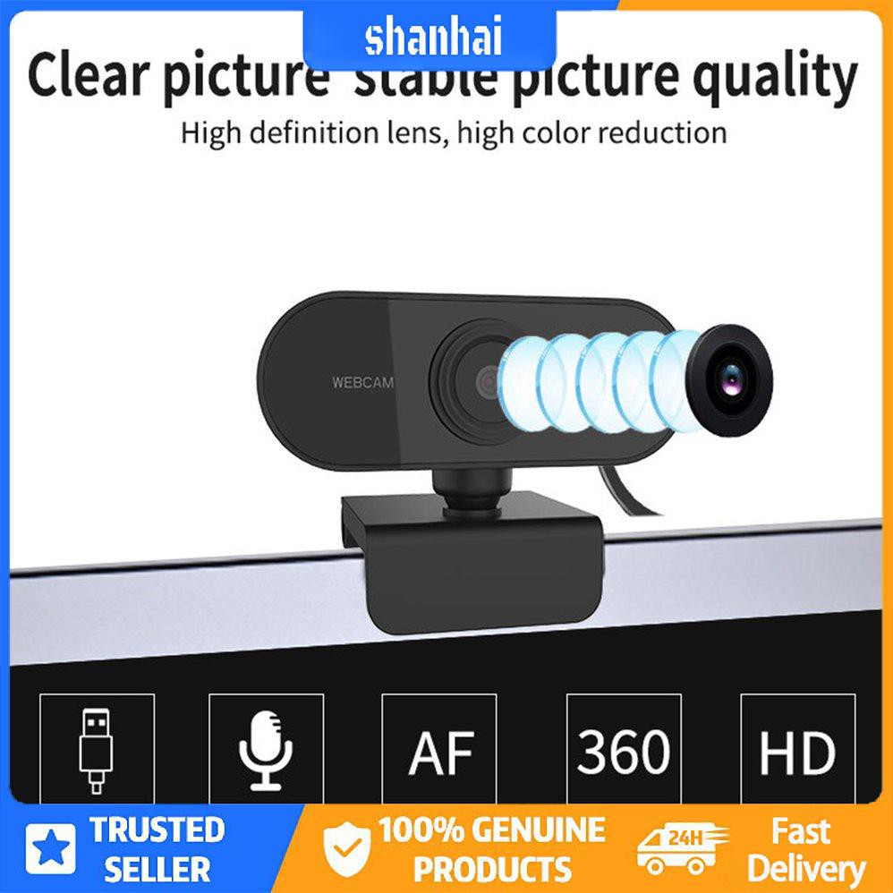 Webcam 1080P PC Mini USB 2.0 Máy ảnh Web với Micrô USB Máy tính Camera | BigBuy360 - bigbuy360.vn