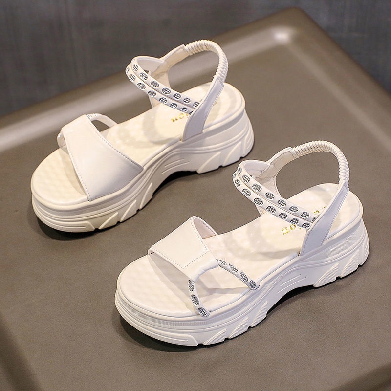 Sandal Đế Xuồng Thiết Kế Mới Thời Trang Mùa Hè Theo Phong Cách Pháp Cho Nữ