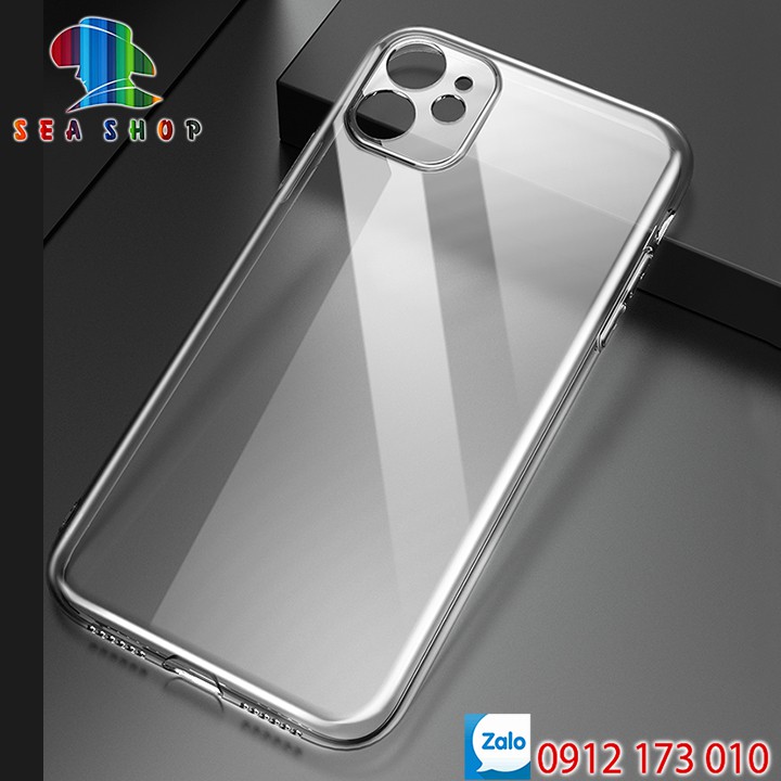 [BẢO VỆ CAMERA] Ốp lưng iPhone nhựa dẻo, bảo vệ Camera - iPhone 6s, 7, 7 Plus, SE2, 8, 8Plus, XS, 11 Pro, 12 Pro Max,13 | BigBuy360 - bigbuy360.vn