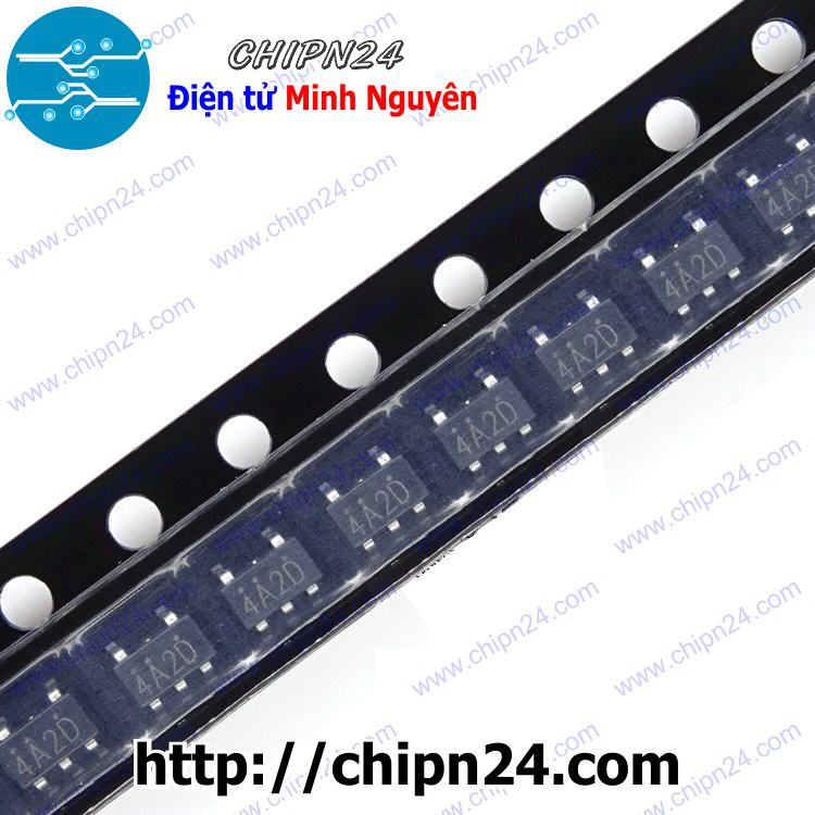 [3 CON] IC LD3985 SOT-23 (SMD Dán) (LD3985M33R 4A2D B330 3.3V 150mA)