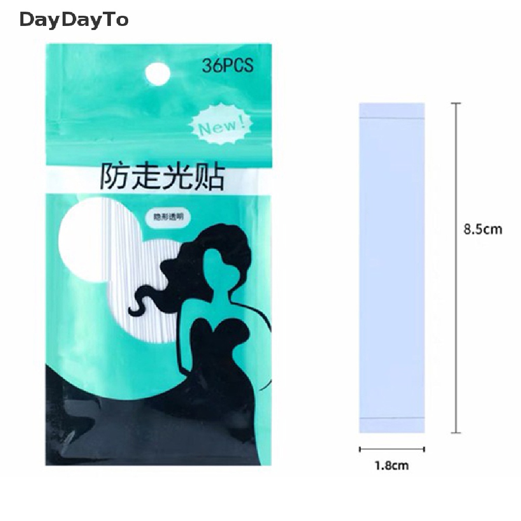 Set 36 Băng Keo Hai Mặt Trong Suốt Không Gây Sợ Hãi Dành Cho Nữ