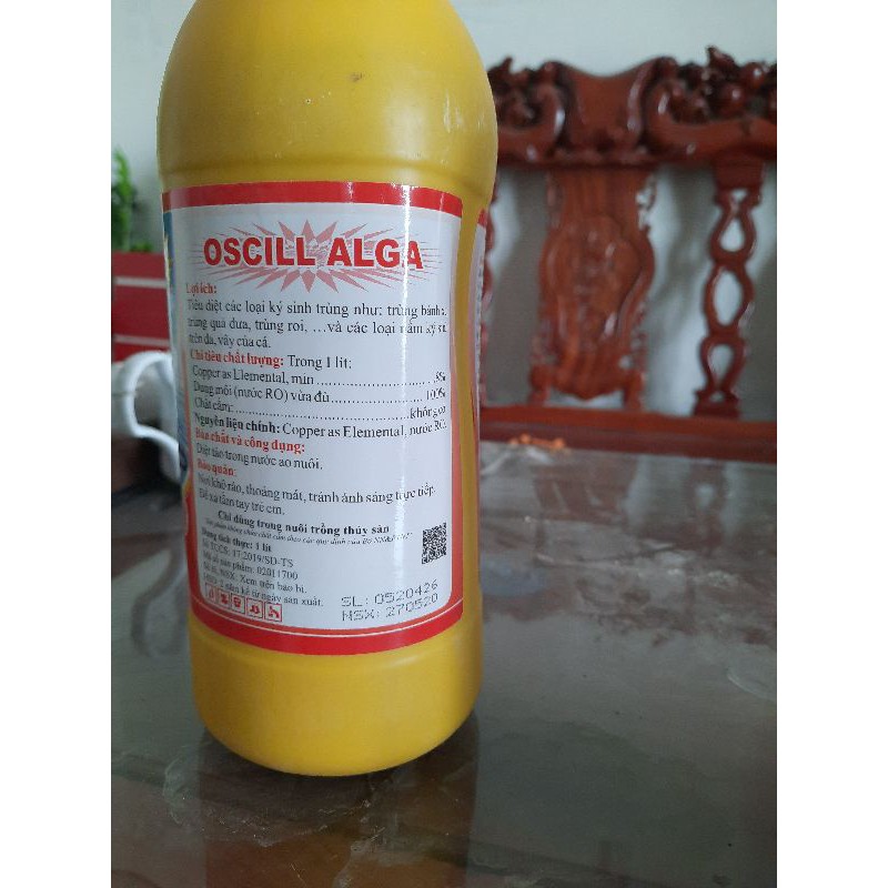 Oscill alga DIỆT KHUẨN, DIỆT KÝ SINH [SANDO]