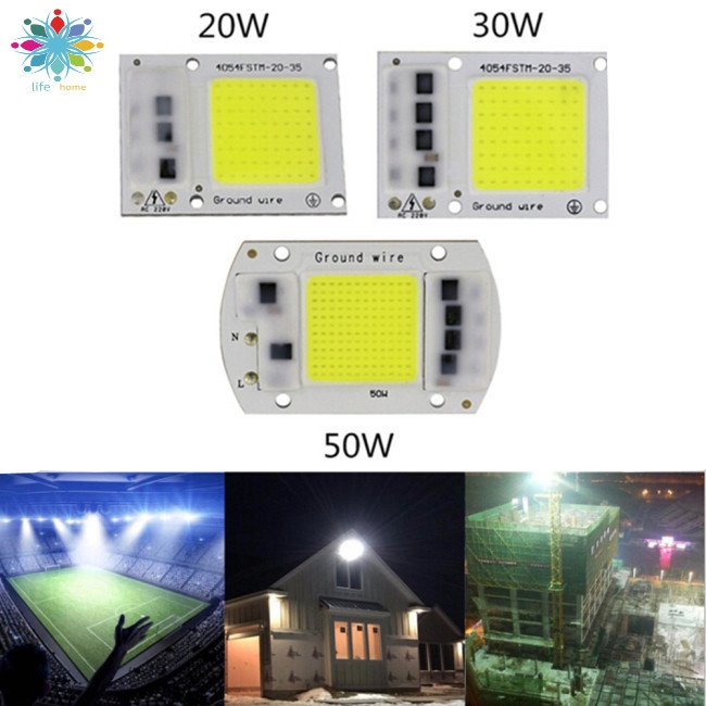 Chip đèn LED COB 15W / 20W / 30W / 50W 220V