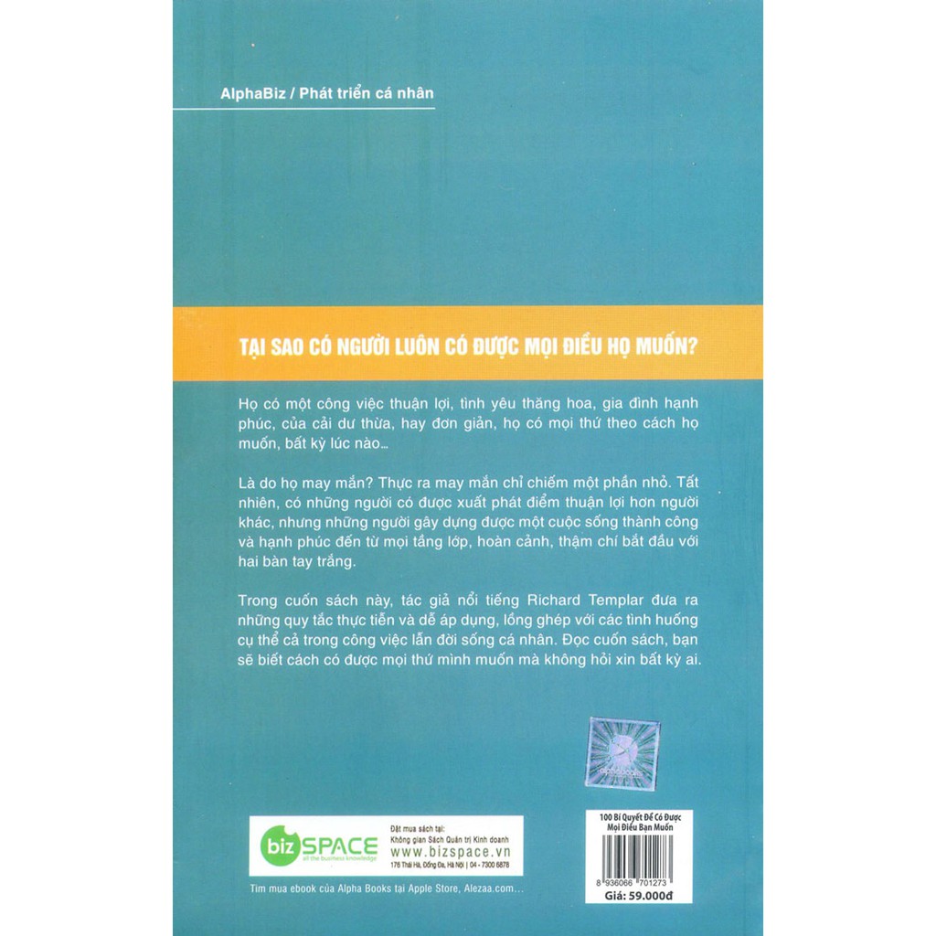 Sách - 100 Bí Quyết Để Có Được Mọi Điều Bạn Muốn (Tái Bản 2012) | BigBuy360 - bigbuy360.vn