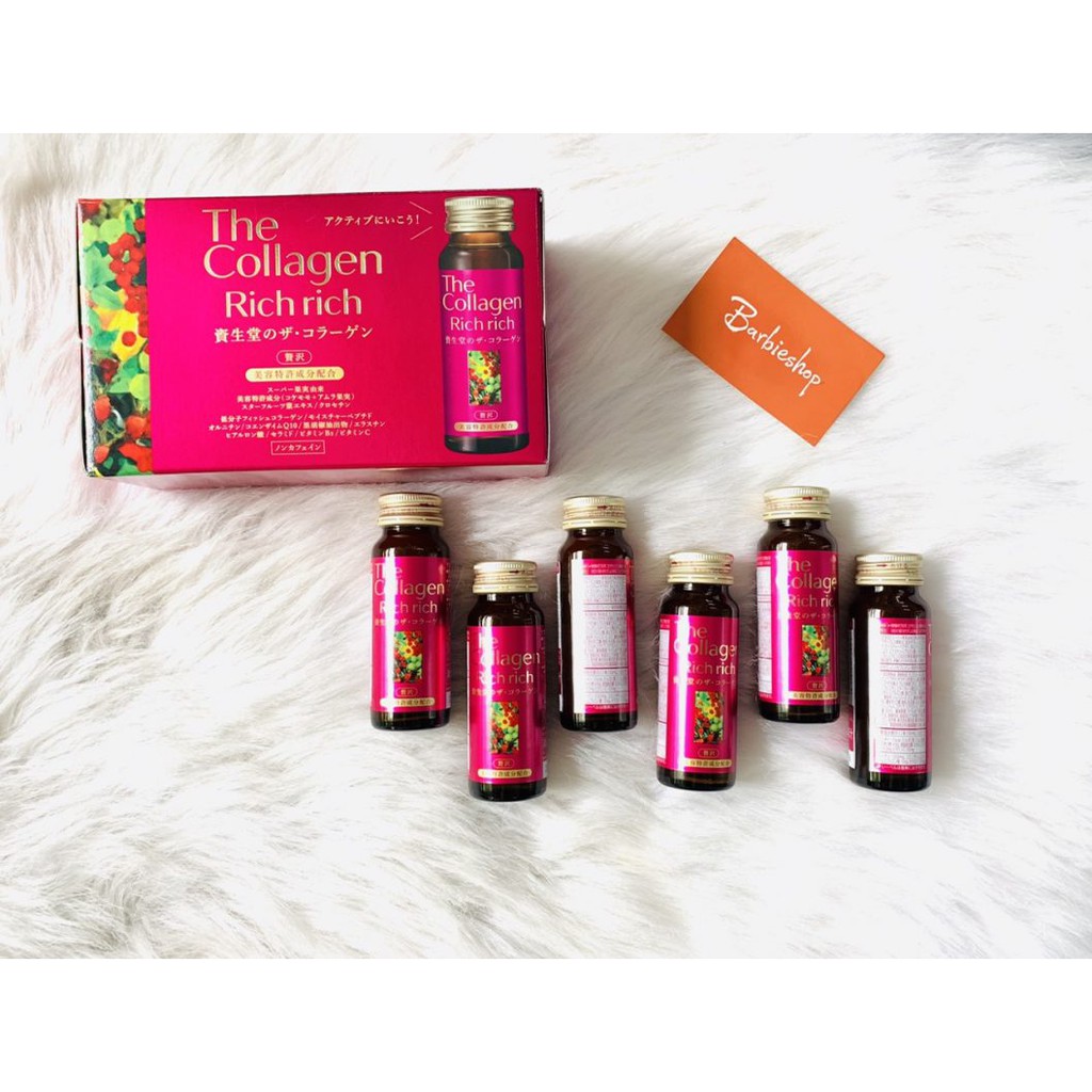 Nước Uống The Collagen Rich Rich Shiseido Nhật Bản