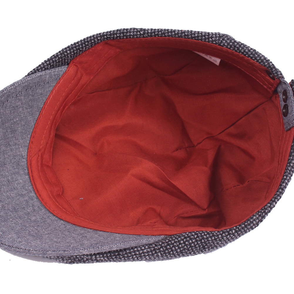 Mũ beret cotton kiểu dáng thời trang phong cách retro dành cho nam trung niên