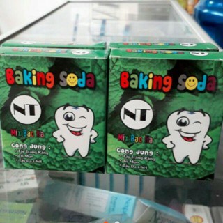 Baking soda bột trắng răng tẩy tế bào chết