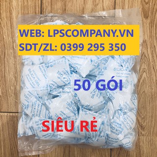 Gói hút ẩm 20gr (50 gói,1kg) dùng để bảo vệ thiết bị gia đình, thực phẩm đóng gói lớn