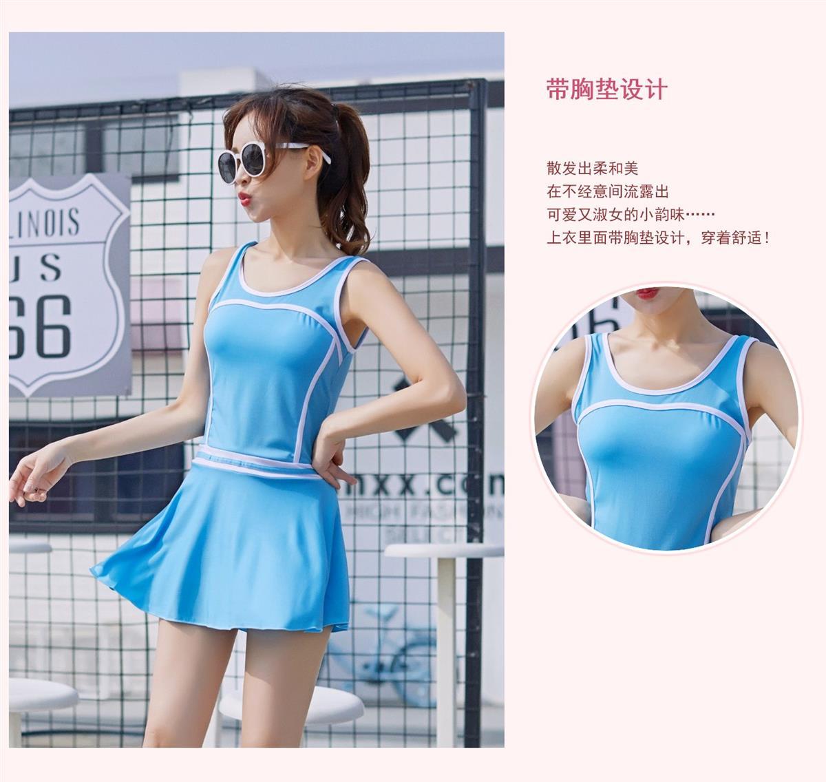 Đồ Bơi Liền Thân Phong Cách Hàn Quốc 2021 Cho Nữ | BigBuy360 - bigbuy360.vn