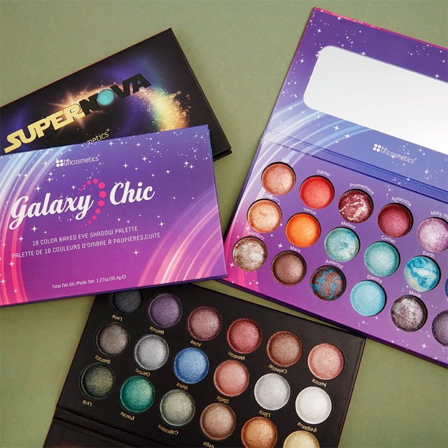 Bộ phấn mắt GALAXY CHIC 18 màu siêu đẹp của Bh cosmetics