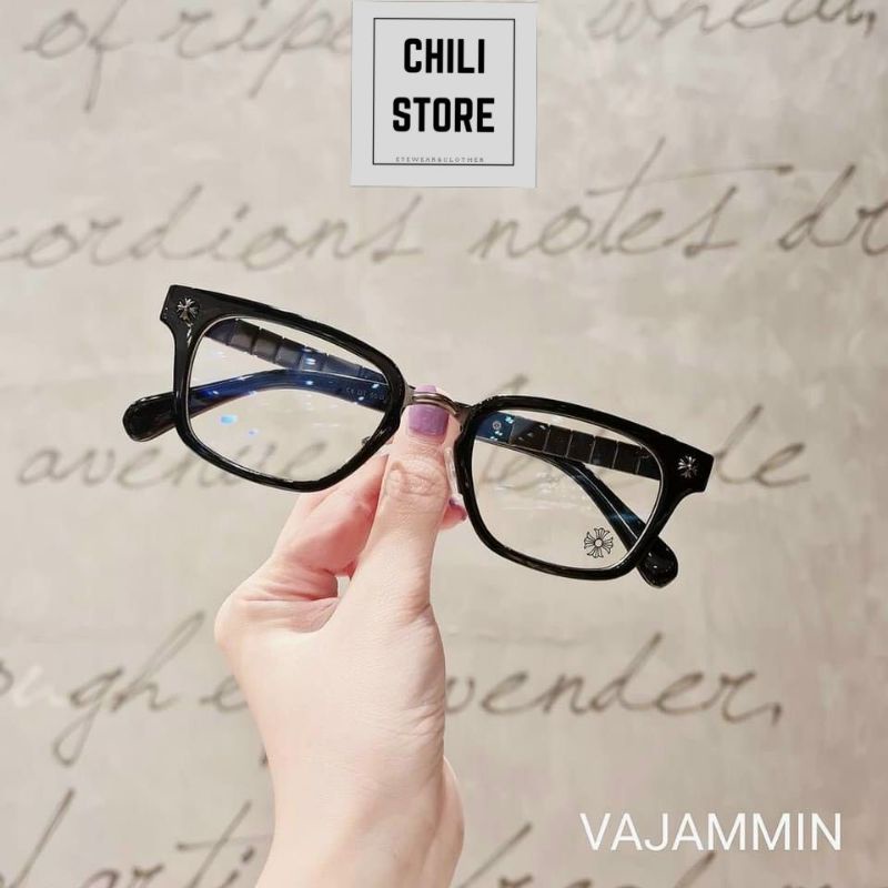 Gọng kính cận kính mắt thời trang nam nữ mắt vuông Vajammin Chilistore-