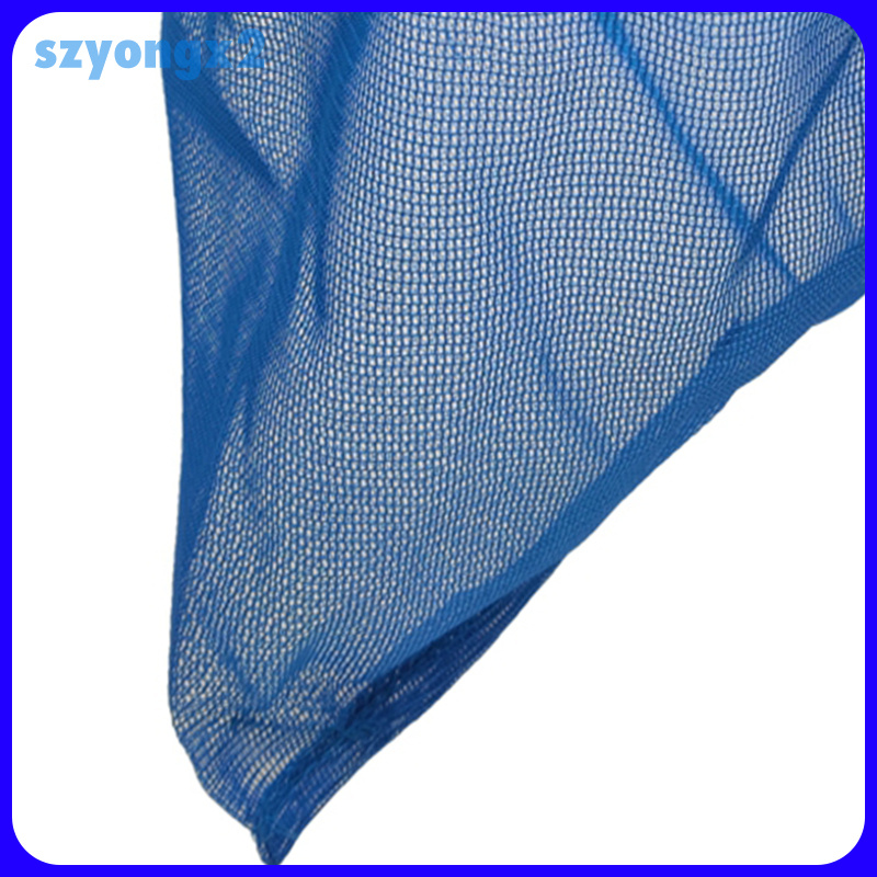 [Szyongx2] Heavy Duty Pool Skimmer Net Spa Leaf Rake Cleaning Tool Black Fine Mesh Bag