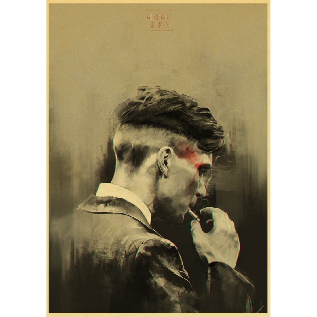 Poster Treo Tường Trang Trí In Hình Nhân Vật Phim Peaky Blinders Phong Cách Cổ Điển | BigBuy360 - bigbuy360.vn
