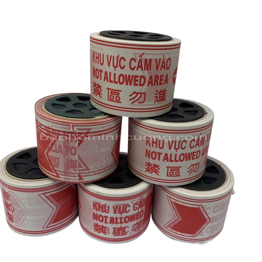 Băng rào cảnh báo, cuộn rào công trình