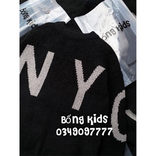Áo Len Bé Trai NYC Đen ZR