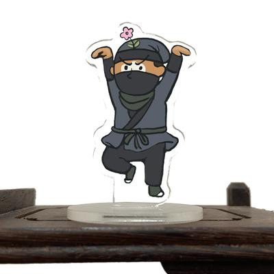 ( Mica trong acrylic ) Móc khóa in hình Giang Nam bách cảnh đồ anime chibi xinh xắn Đường Bá Hổ