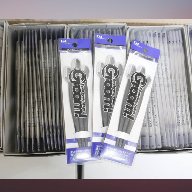 [HỘP 3 CÁI] Dao Cạo Lông Mày Kai Groom! Eyebrow Razor | BigBuy360 - bigbuy360.vn