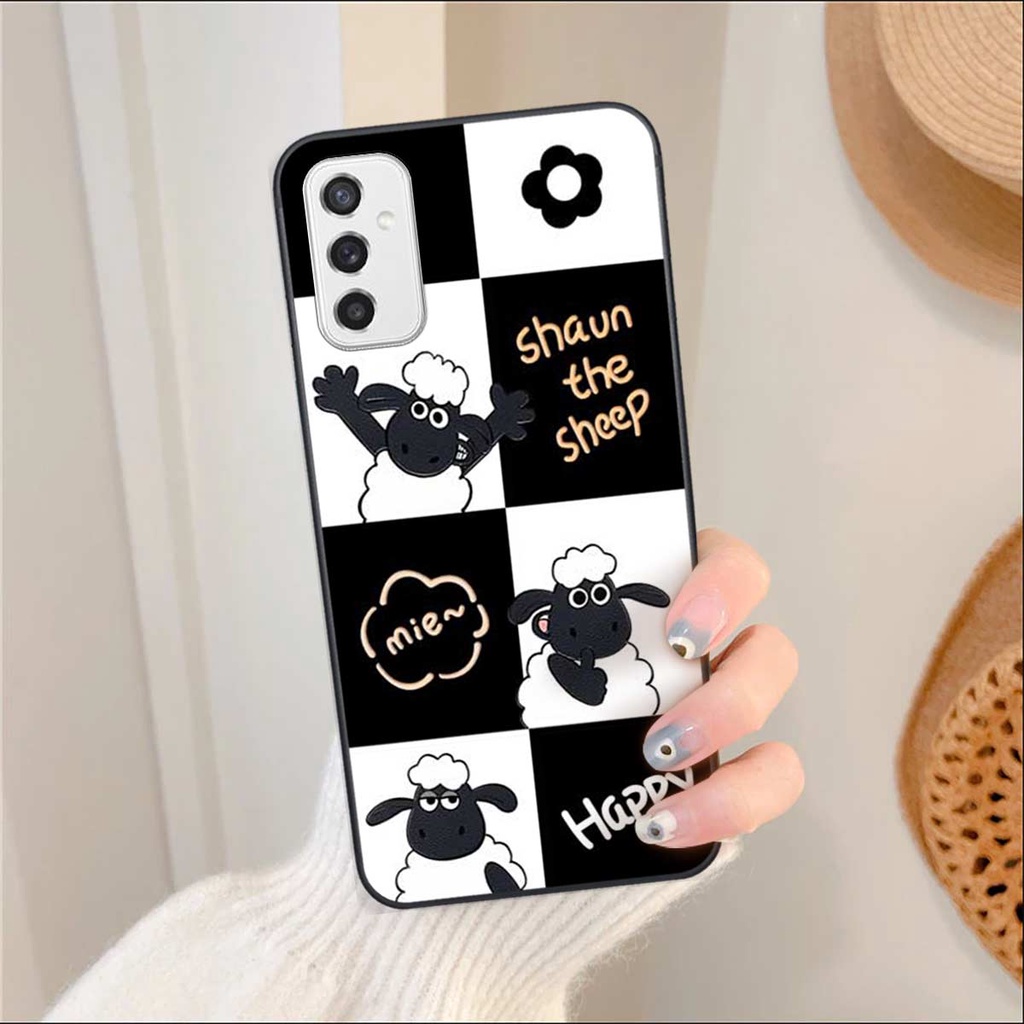 Ốp lưng điện thoại Samsung M52 5G astronaut, bear leopart, sheep, vỏ ốp rẻ bền đẹp