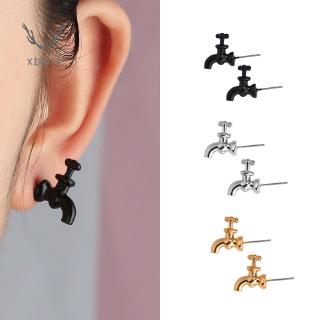Khuyên Tai Hợp Kim Hình Vòi Nước-XY1