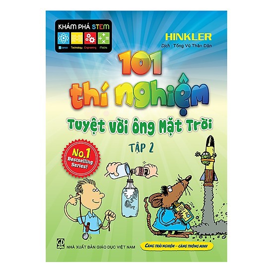 Sách - 101 Thí Nghiệm - Tuyệt Vời Ông Mặt Trời - Tập 2