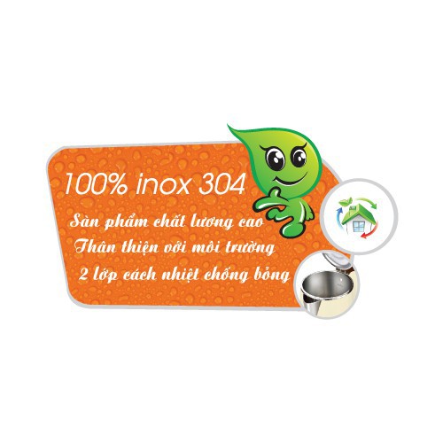 Ấm Đun Siêu Tốc 2 Lớp Chống Bỏng @One YD-189A Lòng Ấm Inox 304  Công Suất 1500W