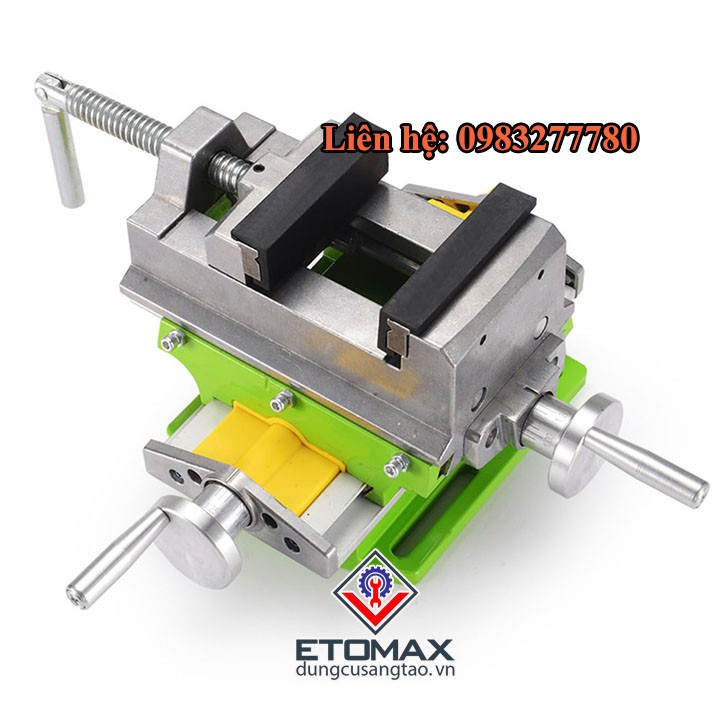 Bàn Trượt Hai Chiều Kết Hợp Ê Tô Khoan Bàn MINIQ BG6368 Gia Công Chính Xác