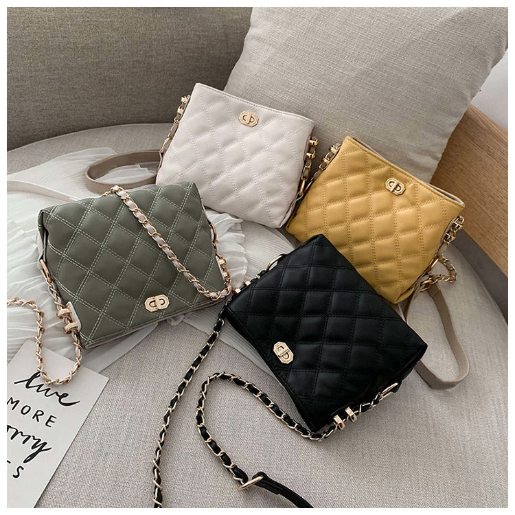 ready stock COD Beautiful Design Women bag 2021 Handbag shoulder bag CK  Fashion Messenger Small bag Square bag Shoulder bag message bag