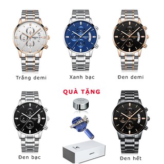 Đồng hồ Nam NIBOSI 2309 Chạy Full Kim - Full Box + Tặng Dụng cụ tháo dây & Pin