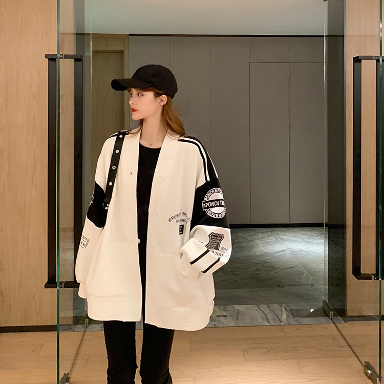 [Có Ảnh Thật Kèm Quà Tặng] Áo Cardigan In Chữ Brcon Phong Cách Hàn Quốc Hot Trend Anne Boutique Mã 618