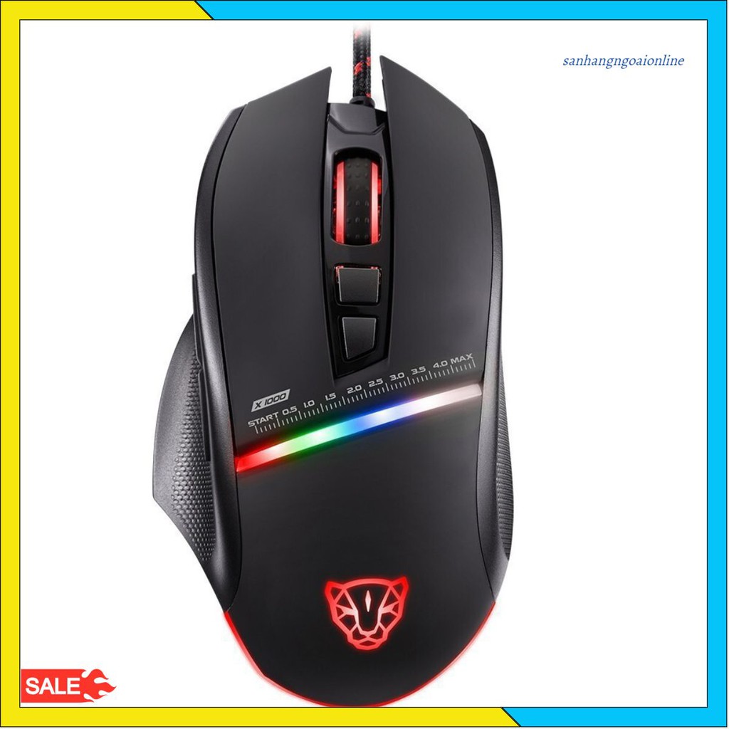 Chuột Motospeed V10 RGB Gaming Mouse - hàng chính hãng