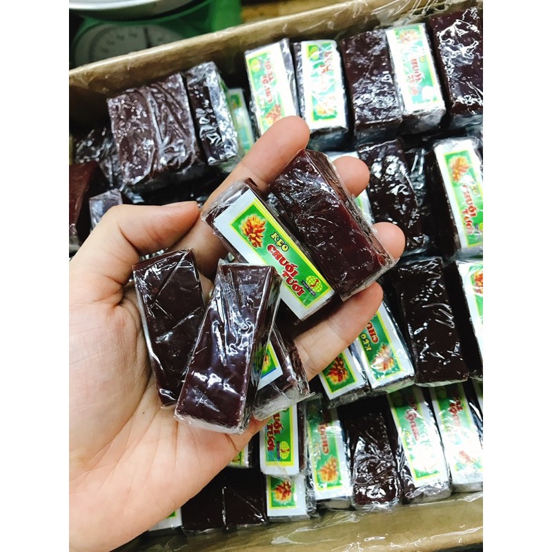 100g/500g Kẹo Chuối Tươi Dẻo Hiệu Thanh Thanh