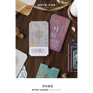 Giấy nhớ retro ticket