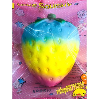 [CÓ VIDEO] SQUISHY QUẢ DÂU TÂY ĐỎ