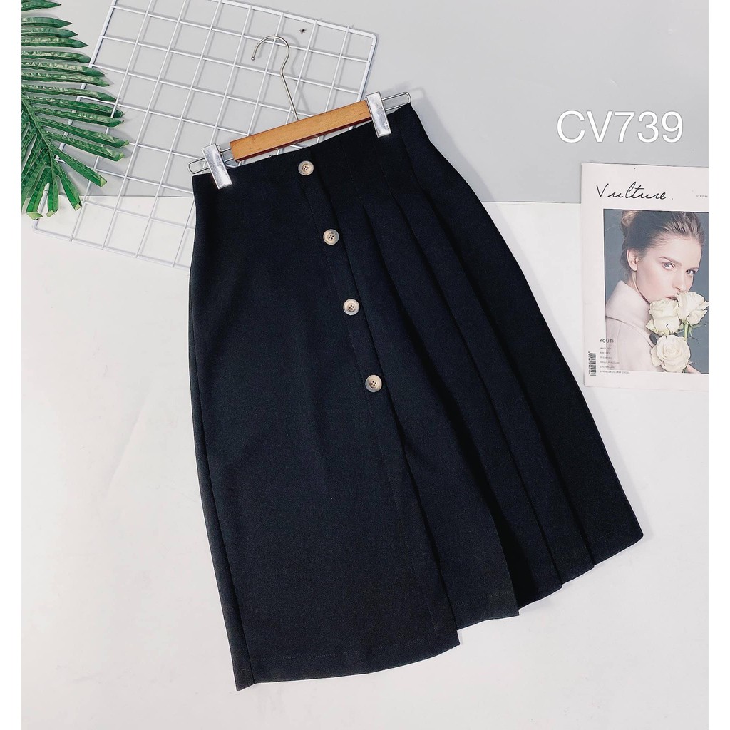 Chân váy dáng A đẹp, hàng thiết kế cao cấp ANNE Clothing