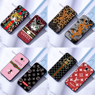 Ốp điện thoại silicone mềm in hình thương hiệu thời trang cho Samsung Galaxy A5 A7 2015 2016 2017