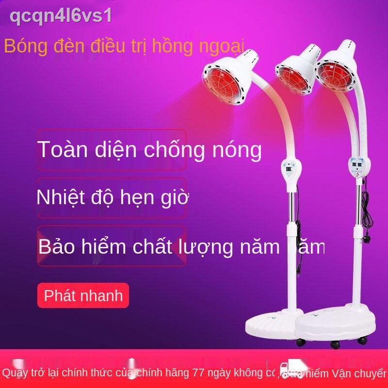 ☒ ☃ (Giá Hủy Diệt)Đèn hồng ngoại vật lý trị liệu, sưởi điện gia đình bóng đỏ ấm, thần 2 đầu, chuyên dụng cho thẩm mỹ việ