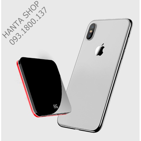 Free Ship  (BH 6 THÁNG) SẠC DỰ PHÒNG KHÔNG DÂY - SẠC NHANH CHO CÁC DÒNG ĐIỆN THOẠI
