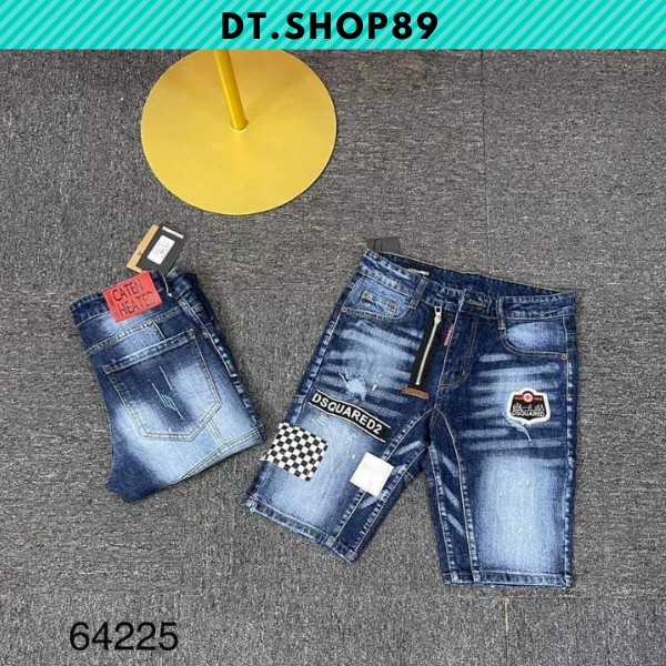 Quần Short Jean Nam ❤️FREESHIP❤️Quần Đùi Nam Chất Bò co giãn cao cấp họa tiết độc đáo DT.SHOP89 | BigBuy360 - bigbuy360.vn