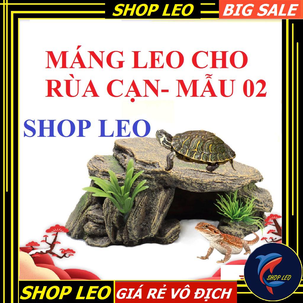 Máng leo cho rùa cạn mẫu 02 - hang trú cho rùa - bệ cho rùa phơi nắng