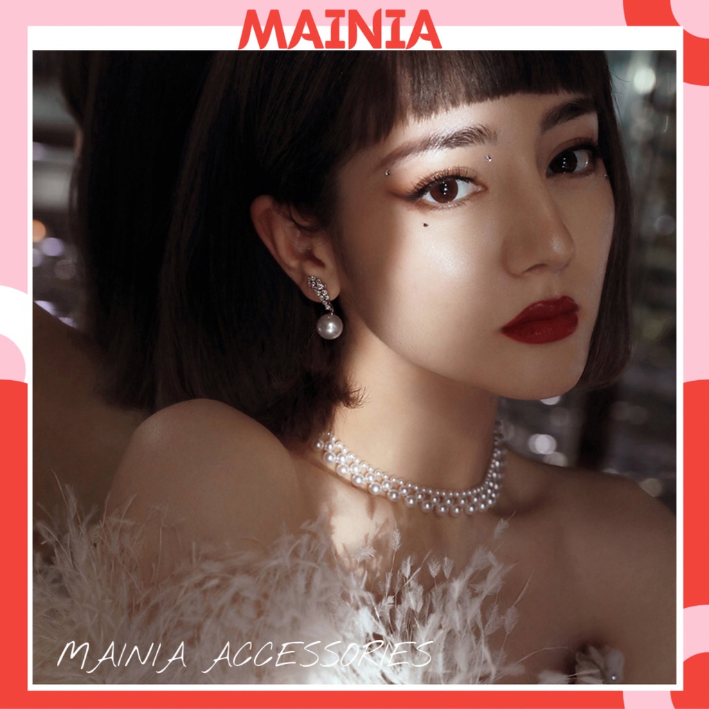 Choker Vòng Cổ Hàn Quốc Siêu Đẹp Cực Sang Đi Dự Tiệc Sang Chảnh Mainia Shop