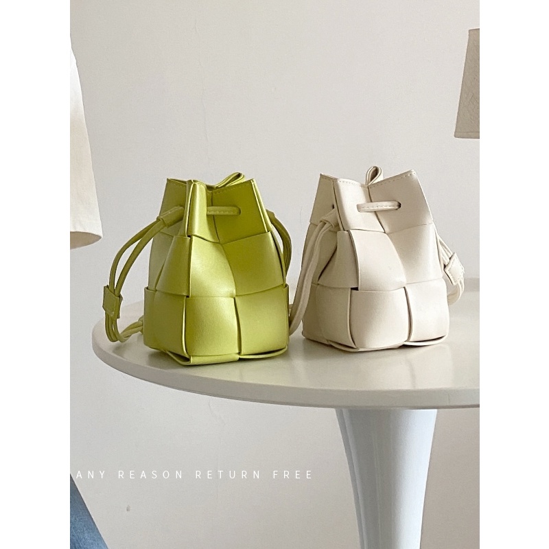 Túi Đeo Chéo Mini Bằng Vải Dệt Thời Trang Sành Điệu Cho Nữ