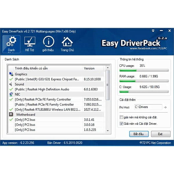 Đĩa DRIVER FULL CHO LAPTOP + PC