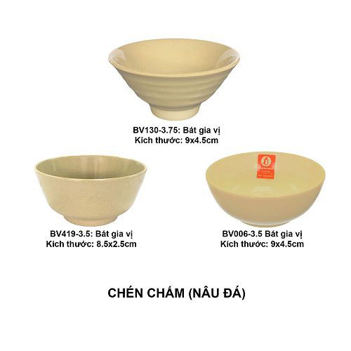 Combo3 bát chấm hàng thái lan cao cấp bv417